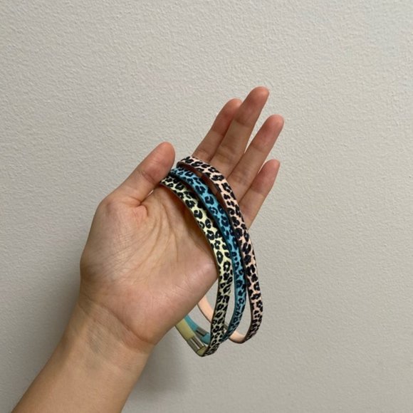 Cheetah Print Headband Set - Picture 1 of 2